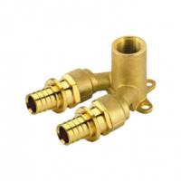 Угольник надвижной с накидной гайкой 20(2,8) х 3/4" (VALFEX) (200/10) К